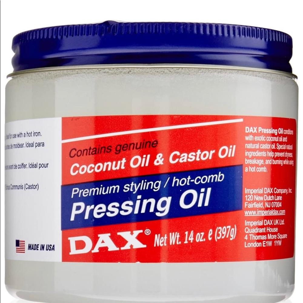 Dax, Coconut Oil & Castor Oil, Pressing Oil 14 oz